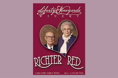 Herbert and Beulah Richter on our Richter Red label
